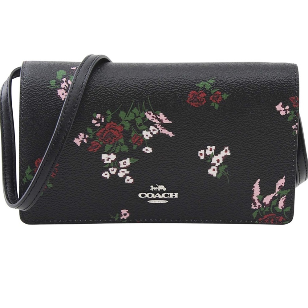 Coach Hayden floral crossbody bag - Picture 1 of 8